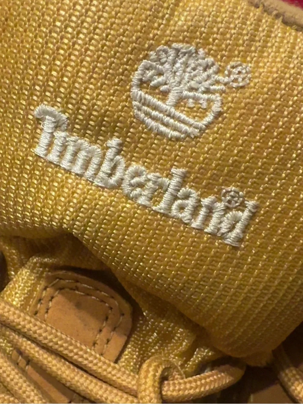 Timberland Yellow Tan Nubuck Lace-Up Boots